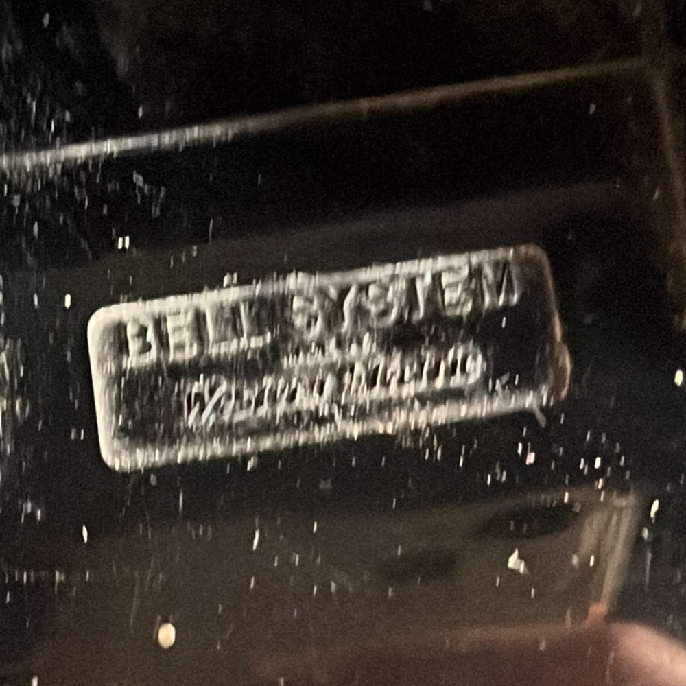 🖤📞Vintage Bell System Western Electric Black Rotary Dial Telephone🖤📞 - Picture 5 of 5